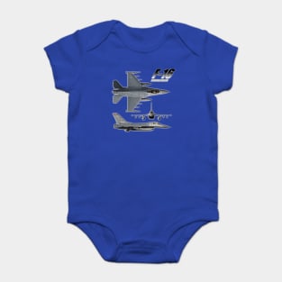 F-16 Fighting Falcon Baby Bodysuit